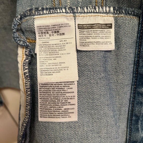 Levi's Denim Trucker Embroidered Jacket - Picture 2 of 6